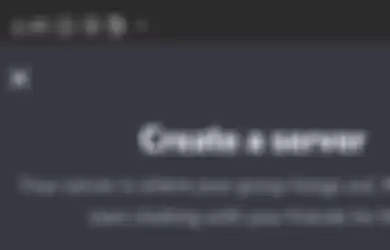 Cara membuat server di Discord smartphone
