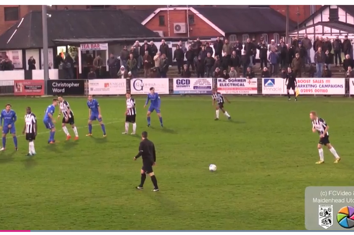 Momen pertandingan Maidenhead United