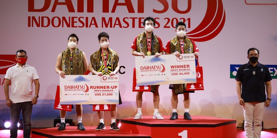 Rekap Hasil Final Indonesia Masters 2021 - Jepang Dominan, Sayang Marcus/Kevin Gagal Hentikan