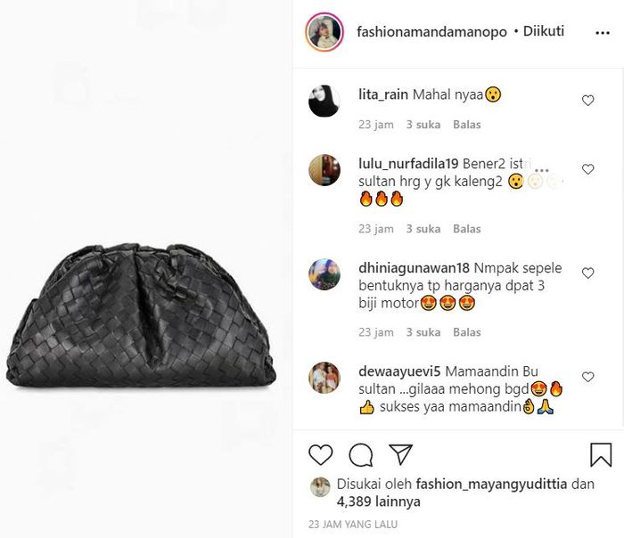 Tas Mirip Buntelan Amanda Manopo Ikatan Cinta Disebut Netizen Bisa Beli 3 Motor: Manda Gabut Buang-Buang Duit!
