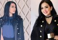 Intip Tampilan Beda Gaya Syahrini dan Luna Maya Kenakan Jaket Mirip