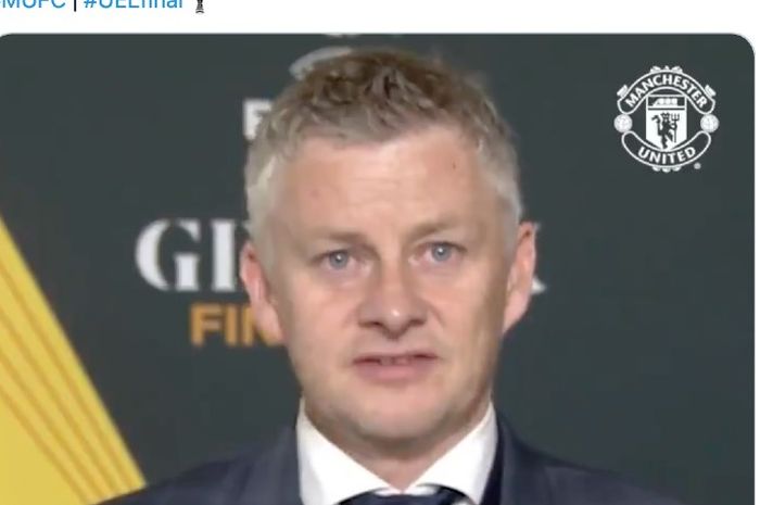 Pelatih Manchester United, Ole Gunnar Solskjaer.