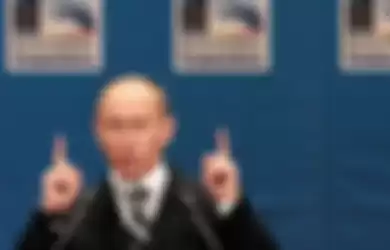 Presiden Rusia Putin berbicara selama pertemuan Dewan Rusia-NATO