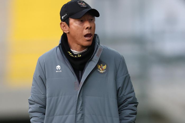 Shin Tae-yong berharap para pemain Timnas Indonesia tampil maksimal kala berhadapan dengan Libya.