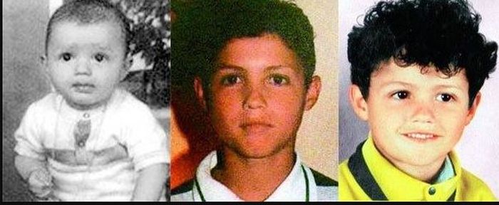 Cristiano Ronaldo saat kecil