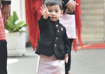 Kumpulan Momen Lucu dan Menggemaskan Jan Ethes, Cucu Presiden Jokowi