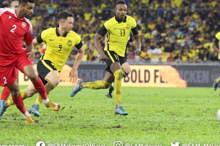 Junior Eldstal, pemain Dewa United yang dipanggil memperkuat Timnas Malaysia di FIFA Matchday September 2023.