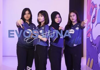 Profil 4 Roster Cantik EVOS Luna, Pemenang FFML Ladies Series 2022