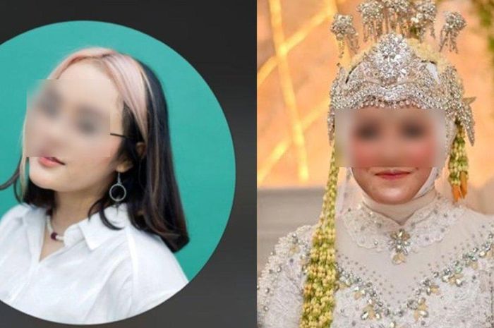 Sosok V mahasiswi asal kampus swasta di Solo yang viral gegara tipu suami