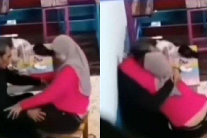 Viral video sejoli mesum di sebuah kedai kopi