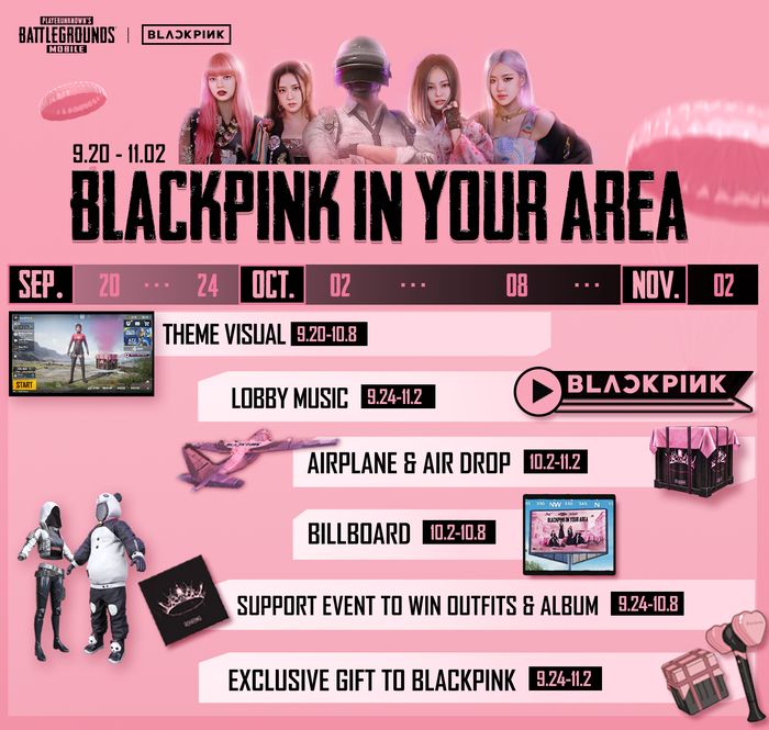 PUBG Mobile X Blackpink