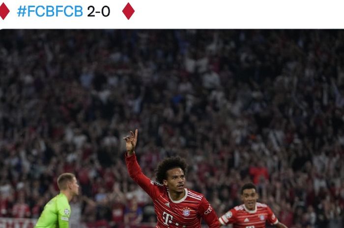 Bayern Muenchen sukses samai catatan unbeaten Real Madrid di fase grup Liga Champions setelah bungkam Barcelona.