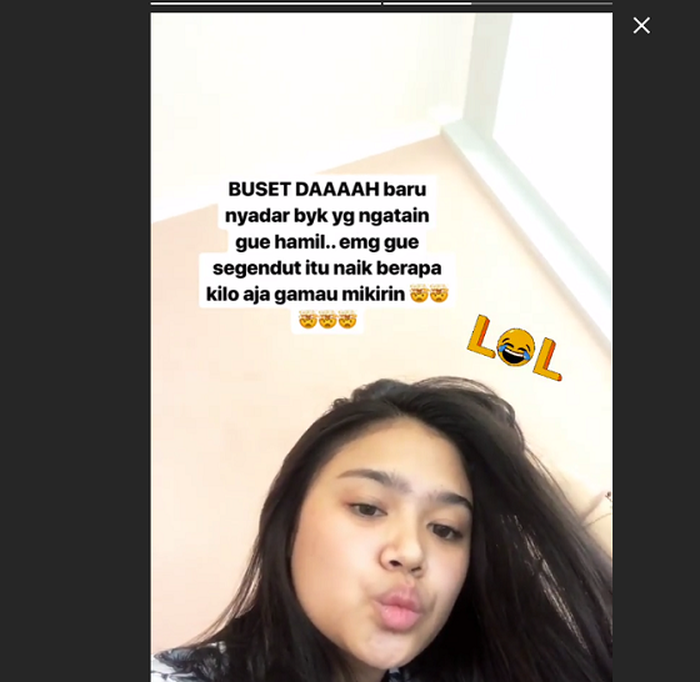 Klarifikasi Tiara Savitri terkait tudingan netizen yang mengatakan dirinya hamil di luar nikah.