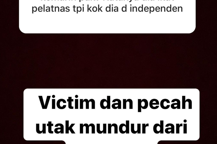 Erick Herlangga says Victim and Pecah Utak quit the national training