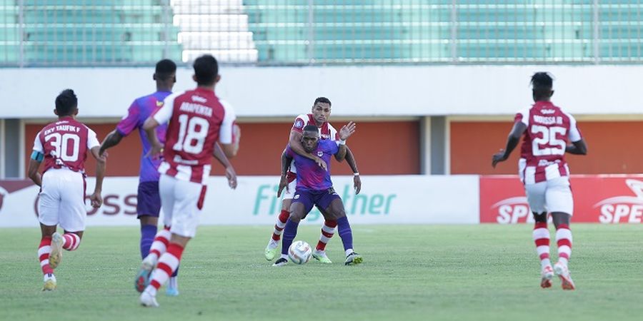 Hasil Liga 1 - Hadapi 10 Pemain, Persis Menang Tipis atas RANS Nusantara FC