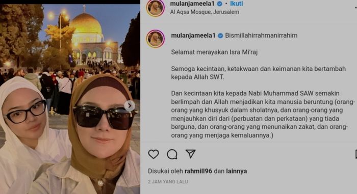 Postingan Mulan Jameela