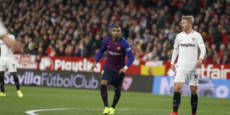 Kevin-Prince Boateng Belum Mampu Cetak Gol Debut untuk Barcelona