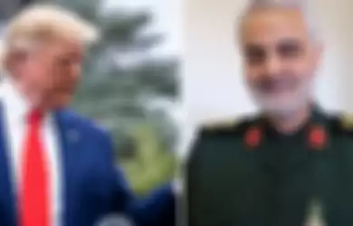 Donald Trump dan Jenderal Qasem Soleimani