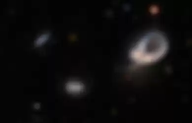 Tabrakan galaksi Arp-Madore 417-391 di kontelasi Eridanus, langit selatan.