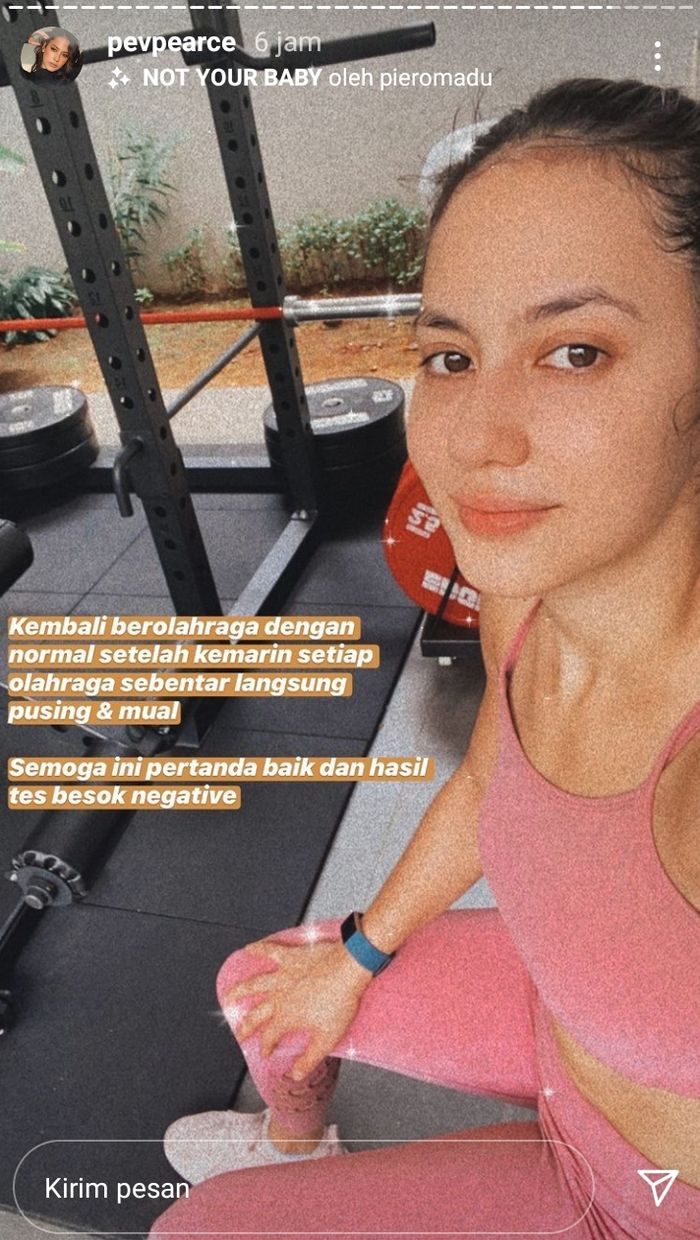 Pevita Pearce ungkap kondisi terbarunya