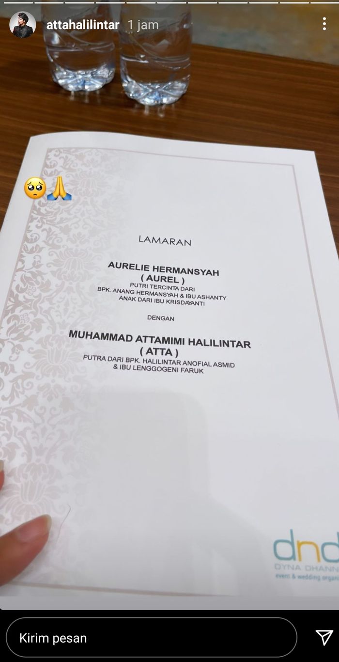 Postingan Atta Halilintar
