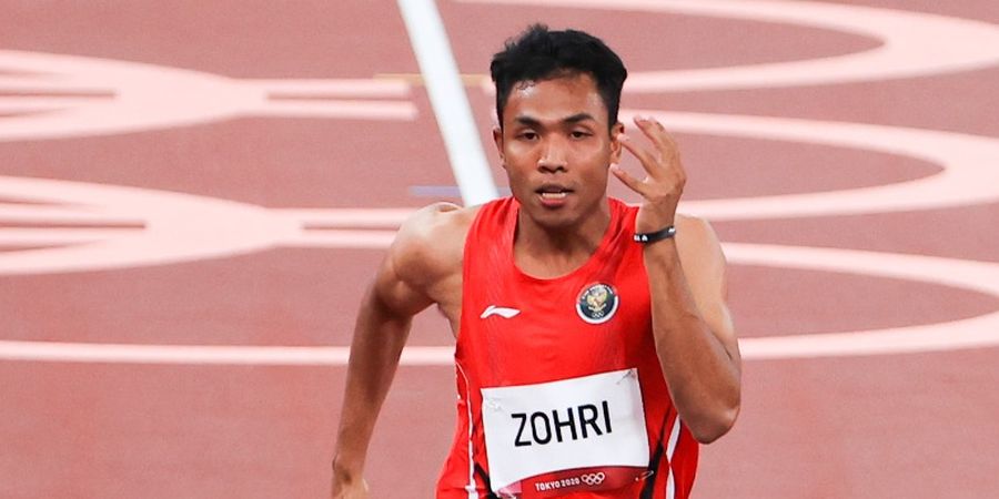 Asian Games 2022 - 10,22 Detik Meyakinkan, Lalu Mohammad Zohri Jaga Asa Gapai Medali