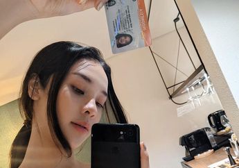 Artis Anya Geraldine Pamer SIM C Buat Naik Motor, Ladies Sudah Punya Belum?