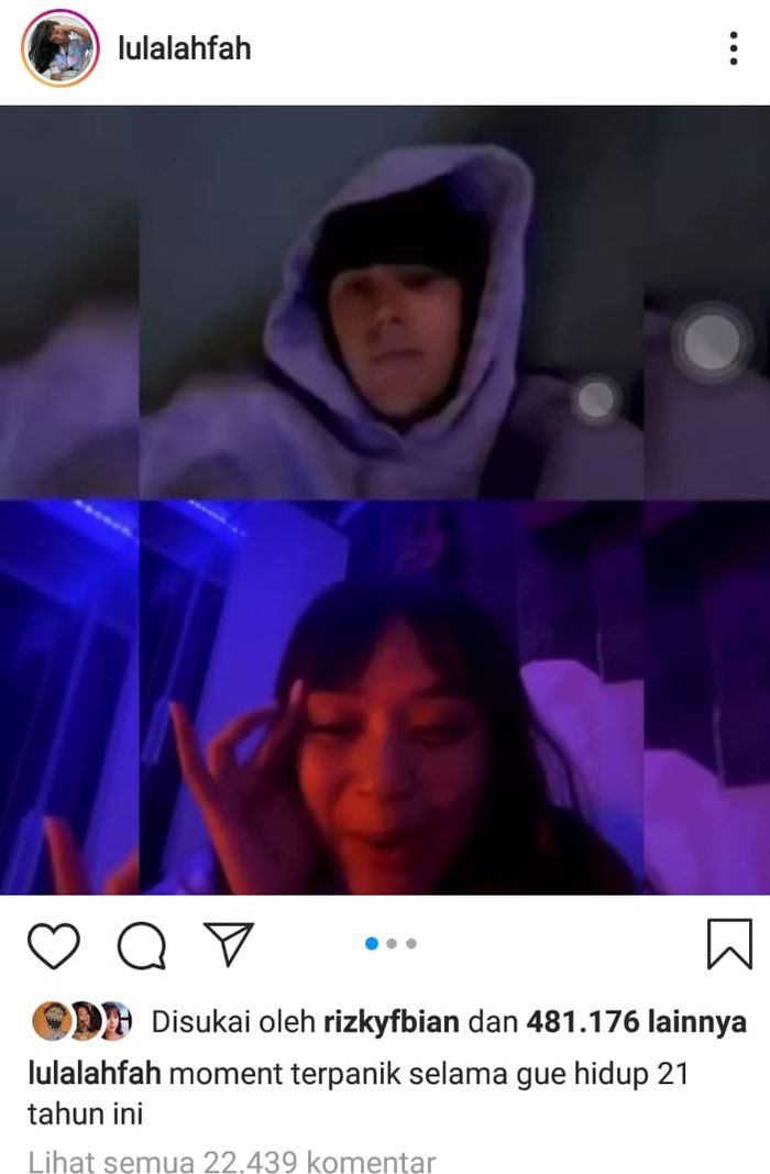 Momen Lula Lahfah berinteraksi dengan sang idola, Justin Bieber