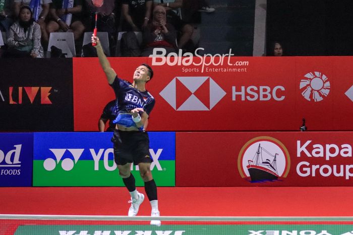 Hadapi Shi Yu Qi di semifinal Kejuaraan Asia 2024, Jonatan Christie punya modal berharga yakni rekor head to head mereka.
