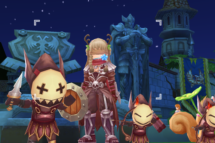 Goblin NPC in Prontera during the Goblin Spring Celebration Ragnarok M . event