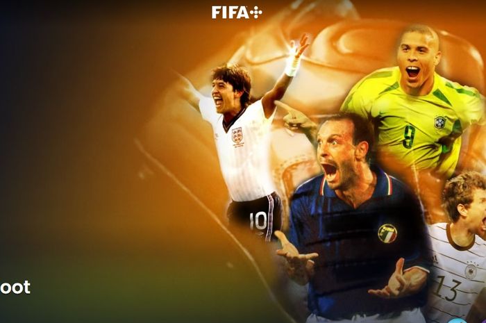 Tampilan FIFA Plus, platform streaming mandiri milik FIFA yang akan digunakan untuk menayangkan pertandingan internasional termasuk Piala Dunia.