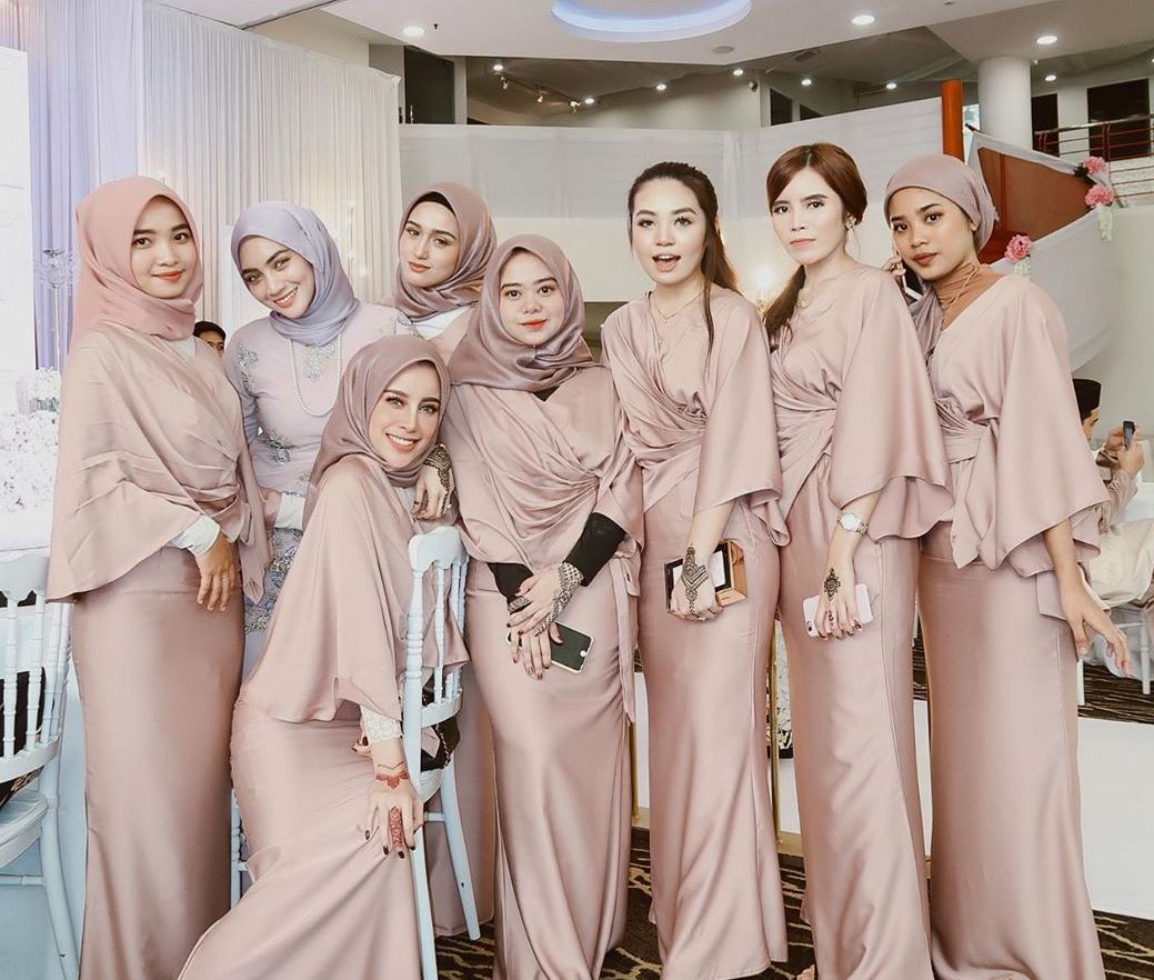 hijab bridesmaid