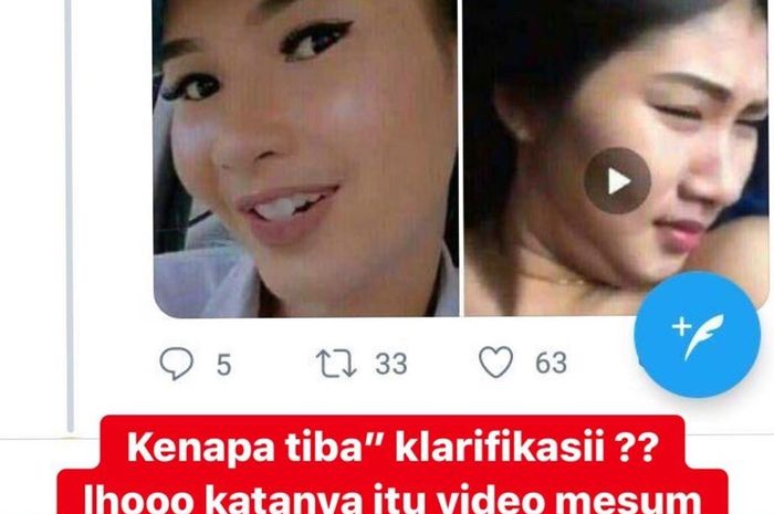 Video Mesum Diduga Mirip Dirinya Viral Di Media Sosial Host Uang Kaget