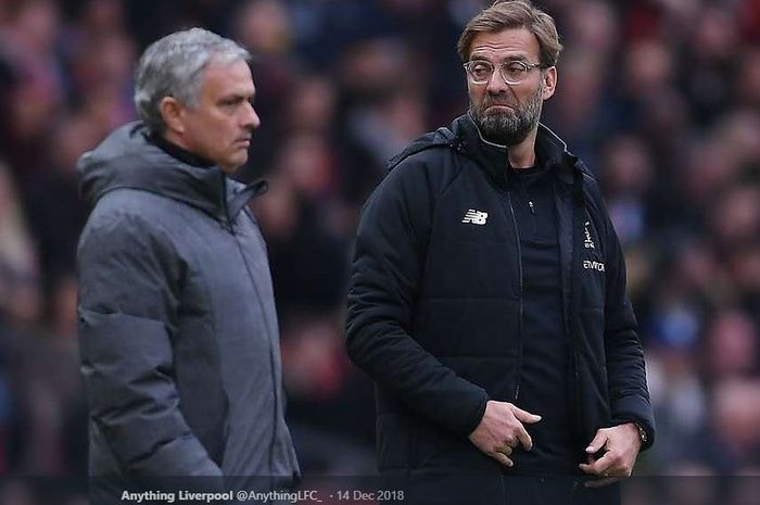 Jurgen Globe (kanan) dan Jose Mourinho.