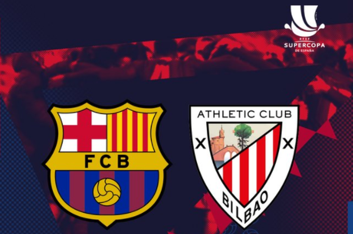 Barcelona akan menghadapi Athletic Bilbao dalam final Piala Super Spanyol.