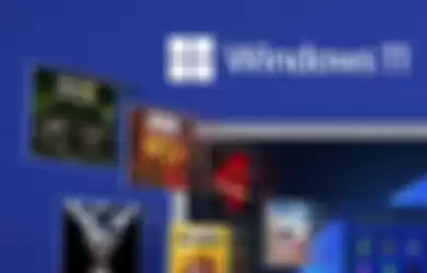 Ilustrasi gaming di Windows 11