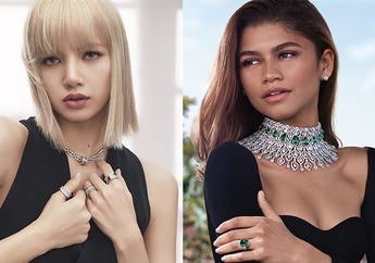Outfit Hitam Lisa BLACKPINK vs Zendaya di Acara BVLGARI. Who Wins?