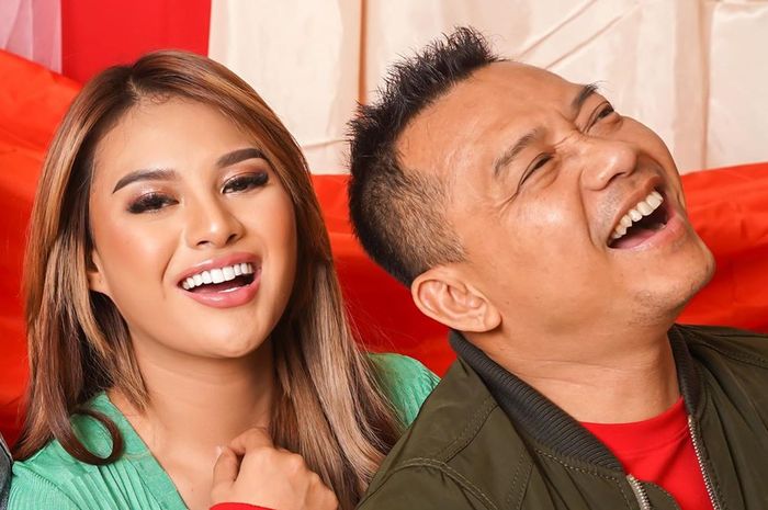 Anang Hermansyah dan Aurel Hermansyah.