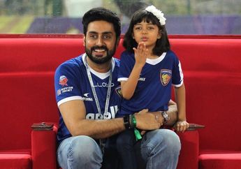 Ditinggal Pergi Dua Bulan, Anak Abhishek Bachchan Tulis Pesan Manis