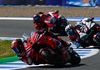 MotoGP Spanyol 2024 - Gerutu Bagnaia usai Dijepit hingga Jatuh, Pede Menang asal Hindari para Binatang
