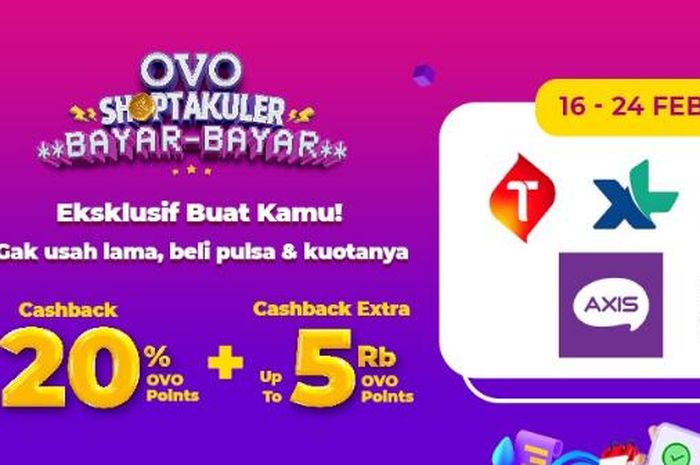 Promo Pulsa dan Paket Data, Beli Pakai OVO Bisa Hemat Sampai 20% ...