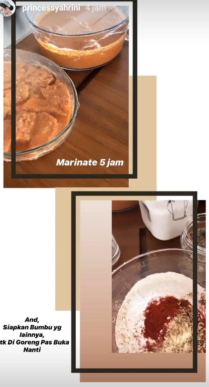Masakan Syahrini