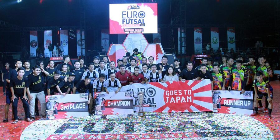 JCI Malang Kampiun  Euro Futsal Championship 2019