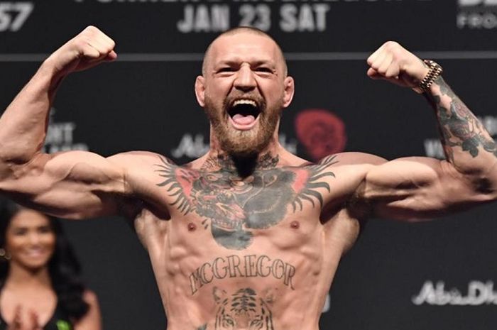 Jagoan kelas ringan UFC, Conor McGregor.