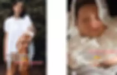 Potret Baby Djiwa Bersama Sang Ibu, Nadine Chandrawinata