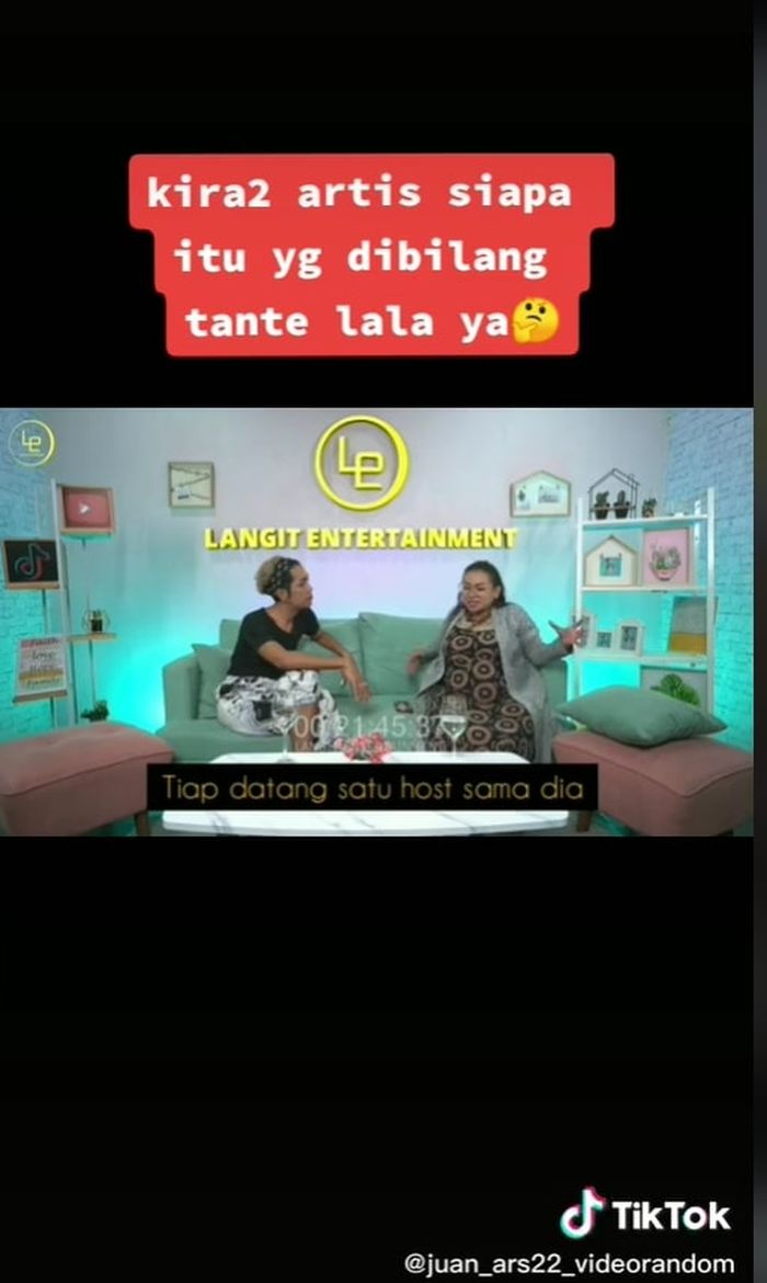 Tante Lala bongkar artis bermuka dua