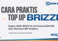 Cara Top up Saldo Brizzi, Dijamin Mudah dan Praktis Anti Ribet