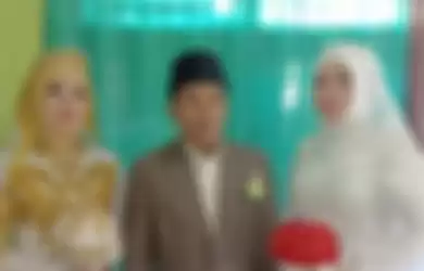 Pernikahan Saeful dengan dua kekasihnya