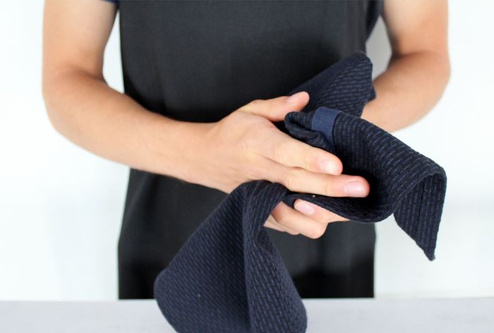 ilustrasi handuk kecil.