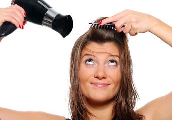 Keringkan Rambut Bisa Pakai Hairdryer, Tapi Jangan Buat Helm yang Basah Ya